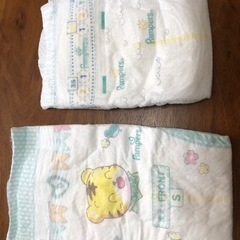 値下げしました！おむつ　パンパース3Sサイズ　24枚入り　4パックの画像