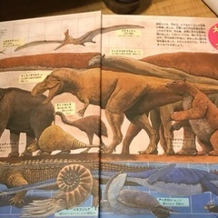 大小学館の図鑑ネオ　むかしの生物の画像