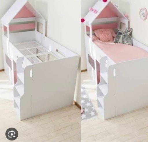 先約のキャンセルの為本日来れる方！ベッド　ロフトベッド　2段ベッド　中古　※お取引早い方優先させて頂きます