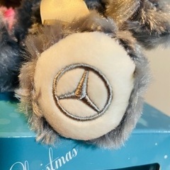 さらに値下げ‼️‼️ ☆ メルセデス ベンツ Xmas テディベア  【オリジナル】  ¥3000→¥2700→¥2023の画像