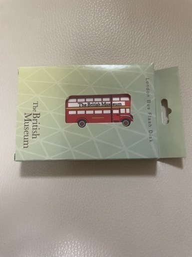 新品★ロンドンバス　USBメモリ　大英博物館　ミュージアムグッズ　800