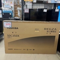 ★667　TOSHIBA　50V液晶テレビ　2020年頃製造　50C350X　【リサイクルマート鹿児島宇宿店】