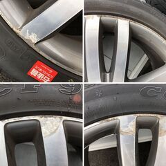 ▼【アウディーQ7　スタッドレス/ホイルセット　4本　中古　20インチ】（NF231226）503-20W