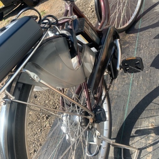 ヤマハ電動自転車　パス　ナチュラ　バッテリー100%