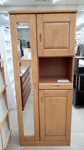 ★ジモティ割あり★ (株)サンウッデイ 下駄箱 茶 H180.5×D36.5×W74.5 クリーニング済み TJ3485