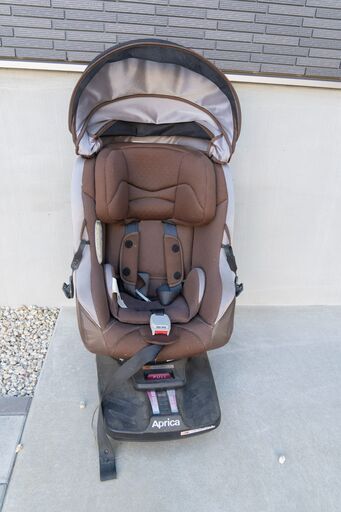 【チャイルドシート】Aprica アップリカ クルリラ(ブラウン) ISOFIX対応
