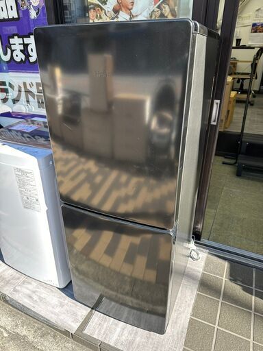 2022年製 Haier ハイアール JR-NF148CK 2ドア冷蔵庫 148L 黒 ブラック