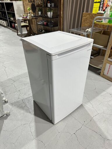 ★IRIS OHYAMA★ アイリスオーヤマ 冷凍庫 2020年 IUSD-6A 60L W48cm 前開き式 大容量 耐熱トップテーブル