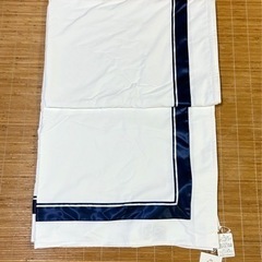 新品未使用　プライベートスプーンズクラブ　キング　ツインラインDUVET / NAVY
