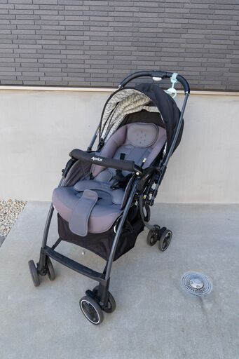 【ベビーカー】Aprica アップリカ ラクーナ ソファークッション(ブラック)