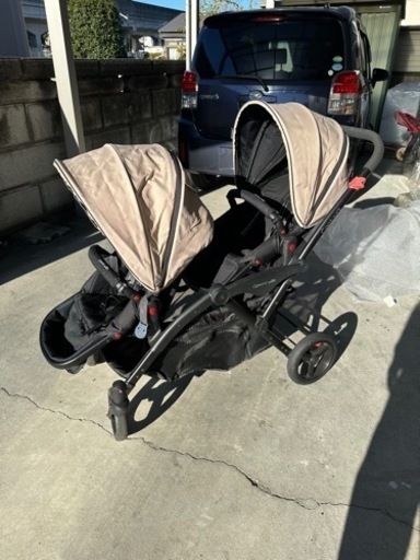 コンターズ　ベビーカー　2人乗り
