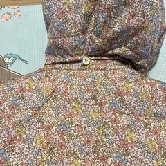 【新品未使用】クレッシェント　花柄　ダウンジャケット　100cmの画像