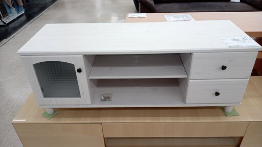 ★ジモティ割あり★ ニトリ テレビ台 白 H45×D39.5×W117.5 クリーニング済み TJ3491