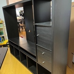 【更に値下げ】IKEAテレビ台 & 収納棚