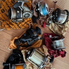 リールと、大量の仕掛け