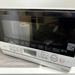 【新品・未使用】東芝/TOSHIBA 電子レンジ ER-T60W(W) 2022年製 脱臭 スチーム調理 ノンフライ パン焼き トースト 発酵 自動調理メニュー