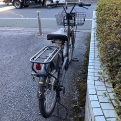自転車 24インチ 6段変速 オートライト アサヒサイクル カーグバケットの画像