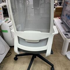 回転チェア　No.9451　ITOKI　YWA-　ホワイト　OAチェア　ワークチェア　【リサイクルショップどりーむ荒田店】の画像