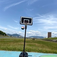 バスケットボールのゴール差し上げますの画像