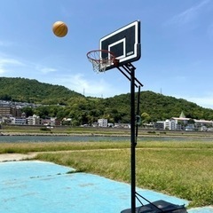 バスケットボールのゴール差し上げますの画像