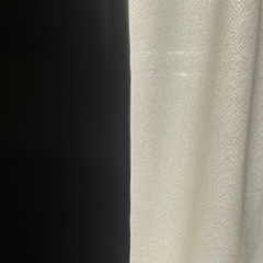 お引渡完了　遮光カーテン　グレーの画像