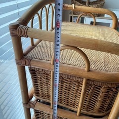 ラタンラック　決まりましたの画像