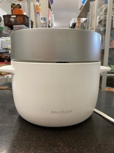 バルミューダ ザ ゴハン 3合炊き電気炊飯器 K03A-WH リサイクルショップ宮崎屋　佐土原店24.9.13F
