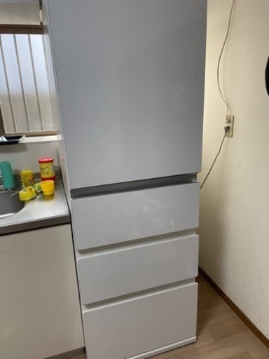 冷蔵庫 AQUA 野菜室見えます！