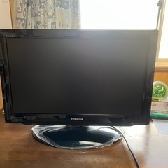TOSHIBA テレビ22A1 の画像