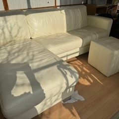 革ソファ
