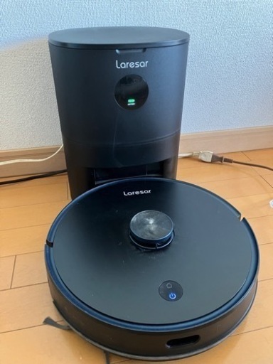 ロボット水拭き&掃除機 3.5L自動ゴミ収集 3500Pa Laresar L6 Pro お掃除ロボット 3-in-1