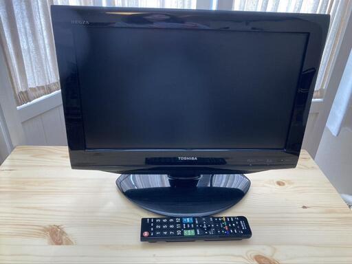 東芝レグザ　19型　美品