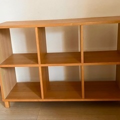 無印良品　MUJI　タモ材　3段　シェルフ　脚付き　旧モデル　廃盤　北欧 無印良品 MUJI タモ材 3段 シェルフ 脚付き 旧モデル 廃盤 北欧 無印良品