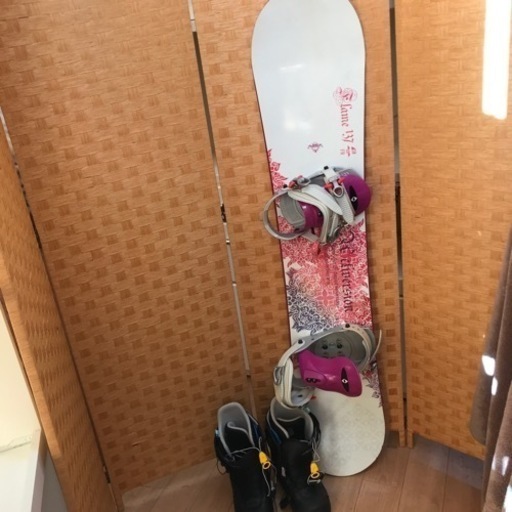 【引取】スノーボード靴セットSNOWBOARDS 135cm 靴サイズ23cm