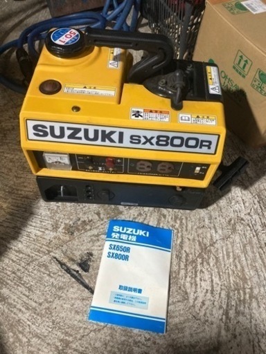 美品　スズキ　発電機　SX800R