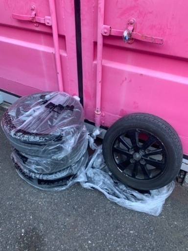 タイヤ　ホイール　4本　セット　165/60r14 ダイハツ　軽自動車　4H ブリジストン　サマータイヤ　ノーマルタイヤ