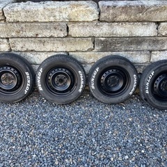 軽バン　ホイール　マットブラック塗装