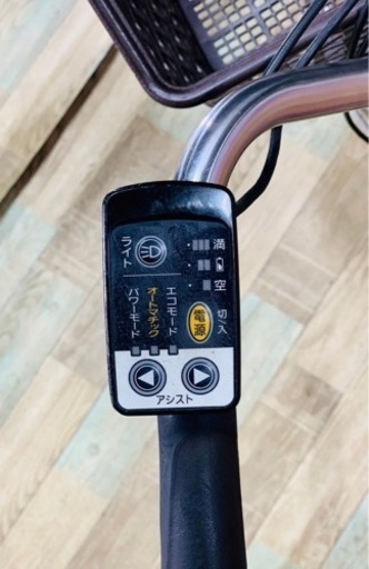 ❶5901子供乗せ電動アシスト自転車Panasonic26インチ良好バッテリー 