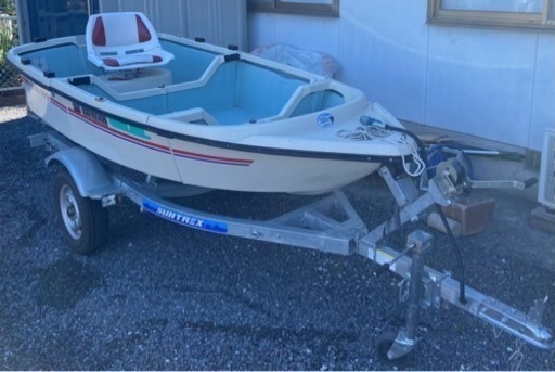 アカシヨット　ボート船外機セット　船