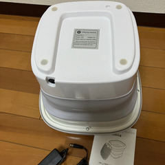 未使用品☆コンパクト折りたたみ洗濯機の画像