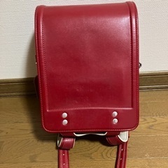 土屋鞄　ランドセル赤