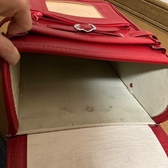 土屋鞄　ランドセル赤の画像