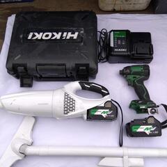 ハイコーキ　WH36DC 掃除機セット