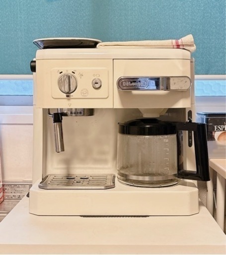 【本体ヒビあり問題なく使えます】デロンギ コンビコーヒーメーカー 定価39800