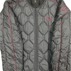 PUMA ジャンパー アウター 黒(中古)
