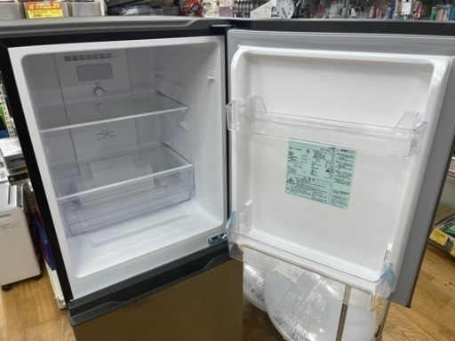 AQUA製★2022年製2ドア冷蔵庫★1年間保証付き