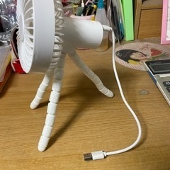 卓上ミニ扇風機の画像