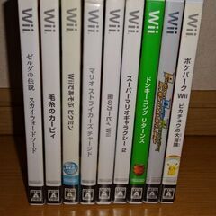 wiiのソフト 　DS本体（junk品）もあり