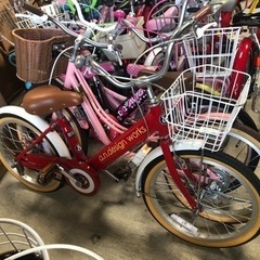 女の子向け自転車^ ^