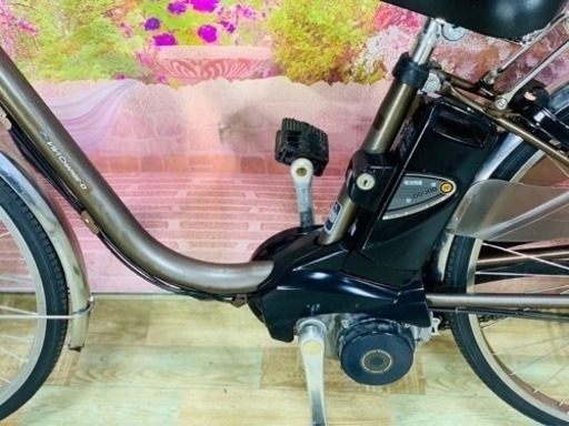 ❸5901子供乗せ電動アシスト自転車Panasonic26インチ良好バッテリー 